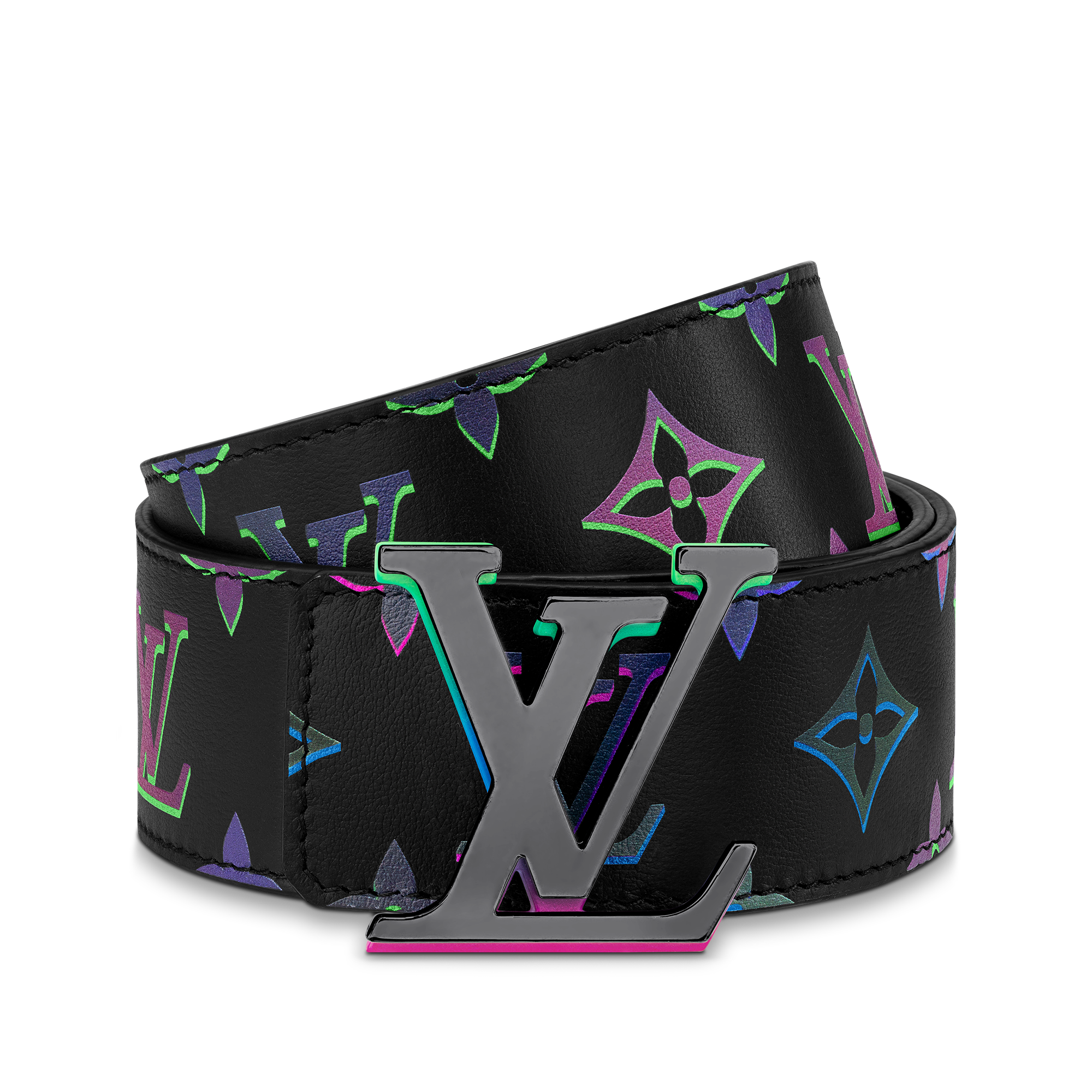 Colorful louis 2025 vuitton belt